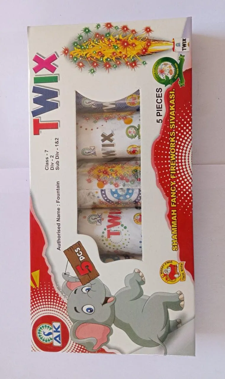 TWIX (5 COLOUR FOUNTAIN)