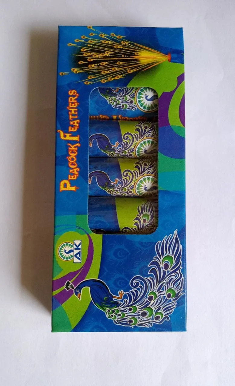 PEACOCK FEATHER (5 PCS)