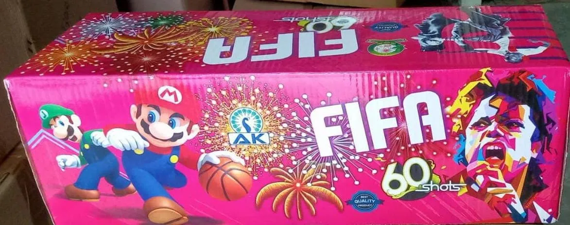 60 SHOT MULTICOLOUR (BRAND)